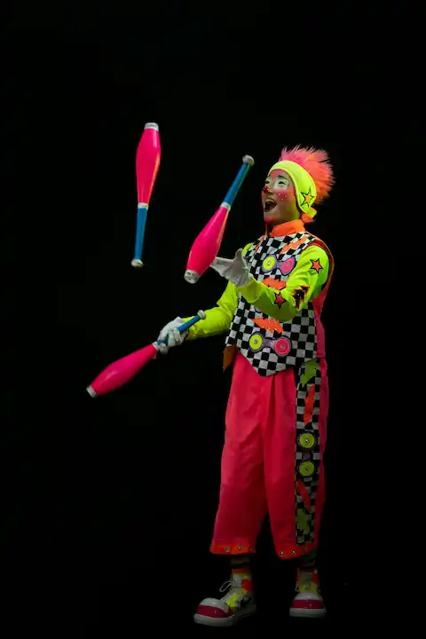 Spectacle de jonglerie professionnelle